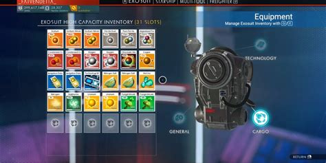 how do i upgrade my exosuit technology slots|How to Upgrade the Exosuit .